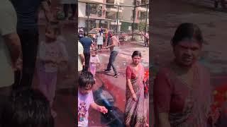 Holi in Doremon style #holi #happyholi #instagram #insta #color #watercolor #trending #SDgyan