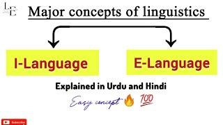 I-Language and E-Language | Linguistics Concept | Noam Chomsky