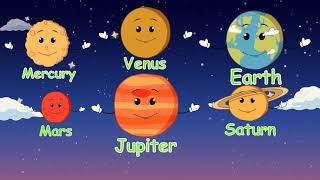 Learn planets names for kids