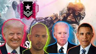 US Presidents Play with Andrew Tate l Rainbow Six Siege