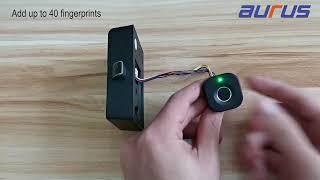 Aurus Digital Furniture Lock F040 User Video