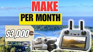 How To Make $3000 Monthly With My DJI Mini 3 Pro