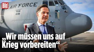 Nato-Chef Mark Rutte: Deutschland wird mehr zahlen müssen