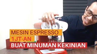 Mesin Espresso 1JTan Buat Minuman Kekinian Ferratti Ferro FCM-3017