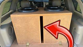 How Loud Will This Low Tuned Subwoofer Box Get?