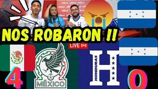 HONDUREÑOS LLORAN X MEXICO ! ASI NARRO PRENSA HONDUREÑA NOS ROBARON  ! MEXICO GOLEA A HONDURAS !