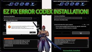 EZ FIX ERROR ISDone.dll Unarc.dll CODEX INSTALLATION 2023