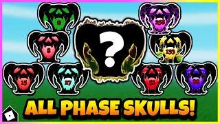 All 9 Killstreak Glove SKULL ICONS in SLAP BATTLES! (All Phases Showcased) [ROBLOX]