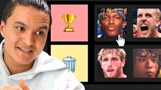 Ranking YouTube Boxers