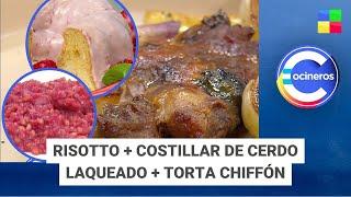 Risotto + Costillar de cerdo laqueado + Torta chiffón #CocinerosArgentinos | Programa (27/11/2024)