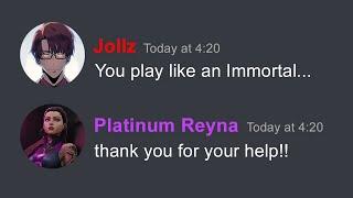 This Platinum Reyna should be Immortal...