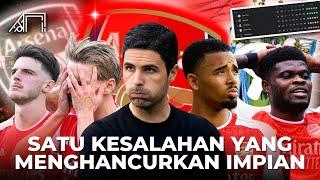 Karma Menyakitkan Akibat Terlalu Sombong Banggakan Rekor ke Guardiola! Kronologi Arsenal Gagal Juara