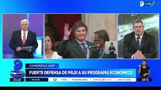 Milei en Mendoza: apuntó contra Cristina y le marcó varias "anotaciones"