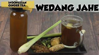 Wedang jahe | Indonesian authentic ginger tea |How to make wedang jahe at home |Wedang jahe recipe