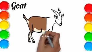 Learning animal names by drawing pictures#kidsvideos #animaldrawing @ eiva education home