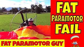 Paramotor Fail - The Costly Butt Landing