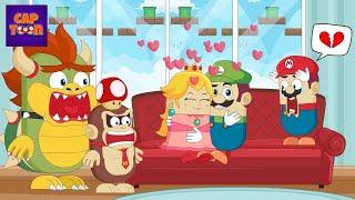 Mario Bros Family Is Very Cute #mario #mariobros #princess