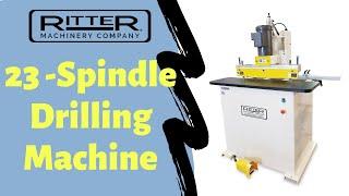 Ritter Machinery | R19F3 – 23 Spindle Single Row Line Drill