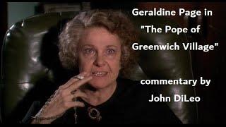 Geraldine Page in "The Pope of Greenwich Village"