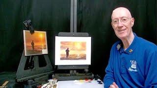 "Never Give Up" - Easy Seascape Painting Tutorial by Tom Anderson