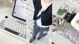 Slice of Life ୨୧: Night Routine, Skincare, Aula Keyboard, Cafe, Lots of Packing Orders, etc.