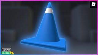 [SALE] How To Get The *Blue Traffic Cone* | ROBLOX - NOT FREE ^^