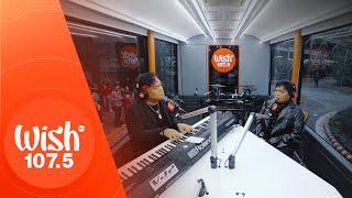 Troy Laureta and John Saga perform "Hanggang" LIVE on Wish 107.5 Bus