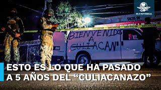 A 5 años del “Culiacanazo”, violencia continúa en Sinaloa