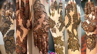 Arabic mehndi design simple/ mehndi design 2024 new style simple @alveenafatimaA