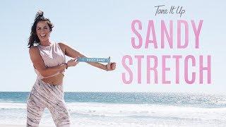 Tone It Up Sandy Stretch | The Best 10-Minute Stretch Routine