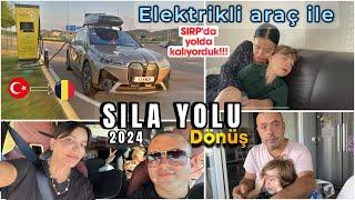 Sıla yolu dönüş 2024 | Elektrikli araba ile Sıla yolu | Kaç kez şarj ettik | İzin yolu 2024