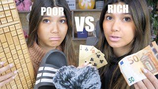 ASMR POOR VS RICH ASMRTIST
