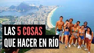 Las 5 MEJORES cosas que hacer en RÍO DE JANEIRO | tienes que saber esto antes de ir | BRASIL