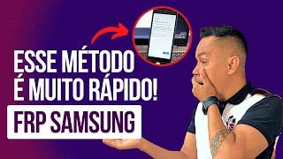 MÉTODO RÁPIDO para REMOVER CONTA GOOGLE SAMSUNG COM APENAS UM CLICK