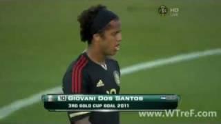 MEXICO vs USA 2011 Gold Cup - Gio Dos Santos - Golazo