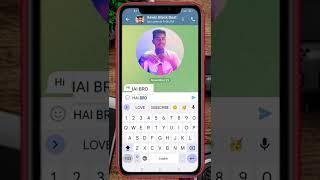 Telegram Chat Trick  Tricks Tamizha #shorts #telegram #tipsandtricks #trickstamizha