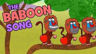 Baboon Song - lagu monyet tari gelandangan untuk anak-anak | Hore Kids Songs & Nursery Rhymes - lagu anak lucu