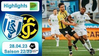 Highlights: FC Lausanne - Sport vs FC Schaffhausen (28.04.2023)