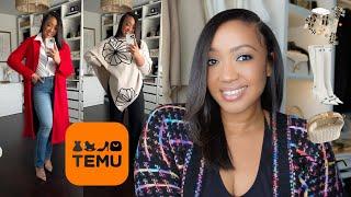 Temu Fall Try On Haul | Get The Look For Less | MeToya Monroe