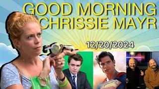 Good Morning Chrissie Mayr! Jim Norton Leaving SiriusXM! Superman! Nick Fuentes Attacked!