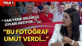 Kamuoyu Araştırmacısı Tacire Baktaş, Özel, Yavaş ve İmamoğlu'nun üçlü fotoğrafını değerlendirdi