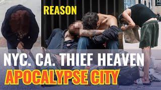 New York. CA. Thief Heaven Apocalypse City