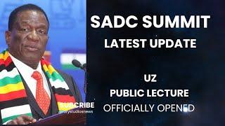 President Mnangagwa Beams with Joy, Delivers Keynote Address at SADC Public Lecture 2024