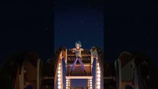 Hurry up 2D, you’re onstage soon  #coachellaonyoutube #gorillaz