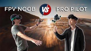 Beginner vs. PRO Cinematic FPV Pilot - DON'T LOSE MY DRONE!