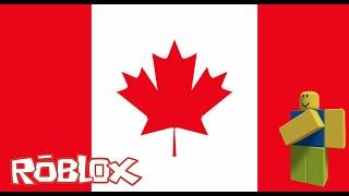 Canada  National Anthem in ROBLOX "O Canada"