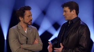 Nathan Fillion & Robert Downey Jr - Castle/Avengers Promo (HD)