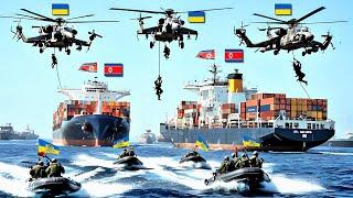 2 North Korean cargo ships carrying 800 tons of ammunition to Russia, destroyed by Ukraine!