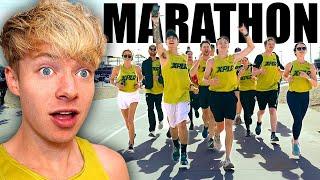 I Ran a Marathon with 26 Youtubers