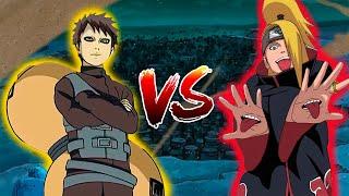 Gaara VS Deidara. Full Fight. The Akatsuki have started to act! Naruto Shippuden